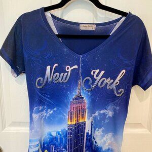 SWEET GISELE NEW YORK BLING T-SHIRT